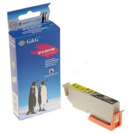 Cartouche PREMIUM de marque G&G compatible Epson T2631