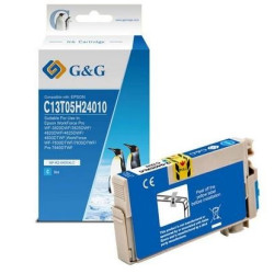 Cartouche PREMIUM de marque G&G compatible Epson 405 XL - Cartouche d'encre cyan