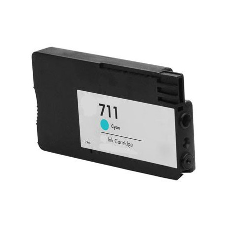 COMPATIBLE HP CZ133A / 711 - Cartouche d'encre noire