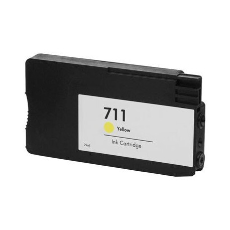 COMPATIBLE HP CZ133A / 711 - Cartouche d'encre noire