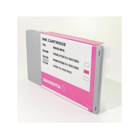 COMPATIBLE Epson C13T603300 / T6033 - Cartouche d'encre magenta