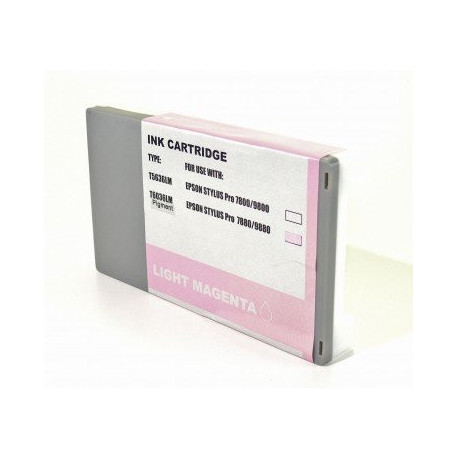 COMPATIBLE Epson C13T603600 / T6036 - Cartouche d'encre magenta claire